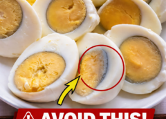 Why does a green ring appear around hard-boiled eggs?